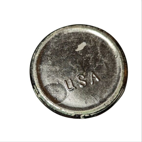 Unique Vintage USA 3D relief pewter &‎ ceramic pottery vase - Picture 2 of 7